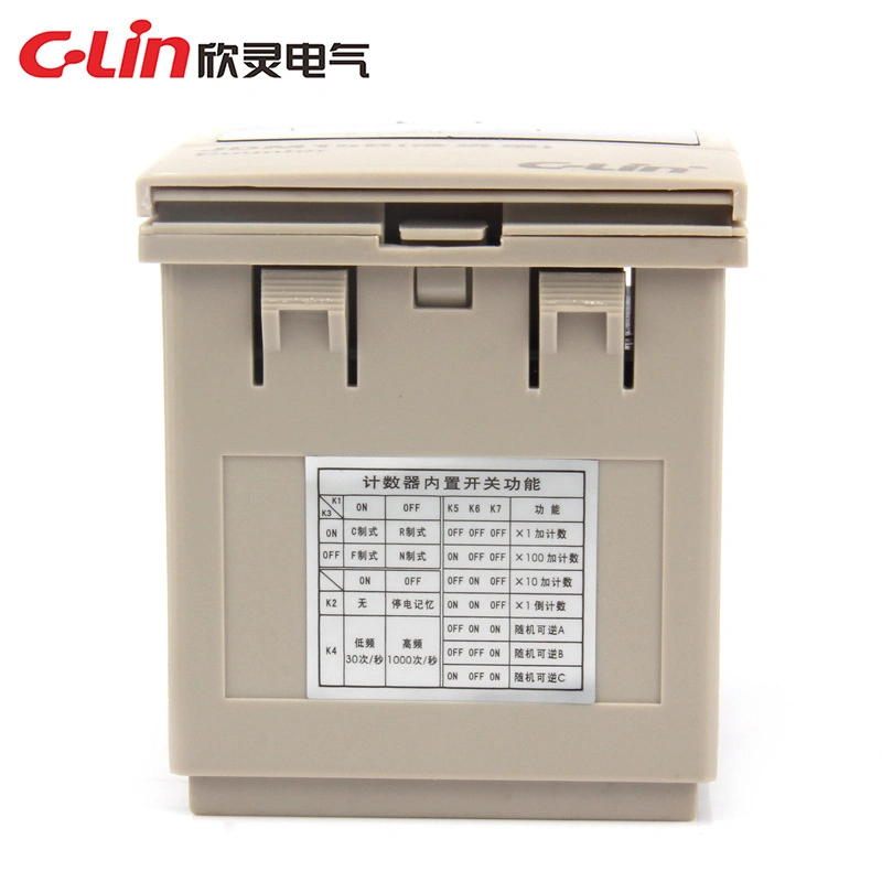 Jdm15b Reversible Counter Relay with 6 Digital LED Display High Frequency Counting DC24V AC220V