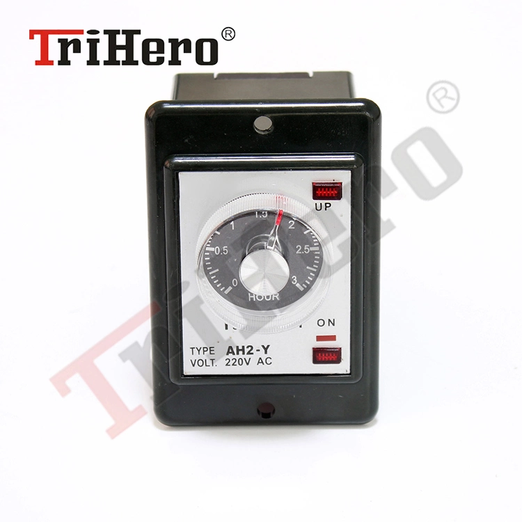 Ah2-Y AC 220V DC 12V 24V Time Relay Timer Relay