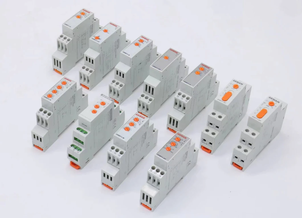 DIN Rail Mounting AC110V/ AC220V Power off Switch Time Delay Relay