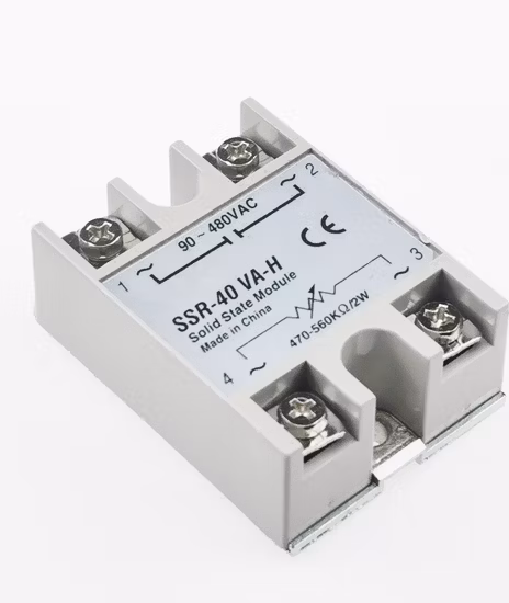 SSR-40da-H、単相ソリッドステートリレー、3～32V DC/90～480V AC、CE認定ソリッドステートリレー